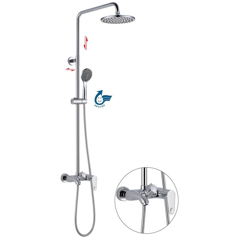 K-505 淋浴花灑銅電鍍浴室用龍頭- 太子衛浴企業有限公司